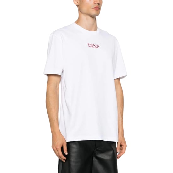 Camiseta Blanca Con El Logotipo Loves You De Dsquared2 - Image 3