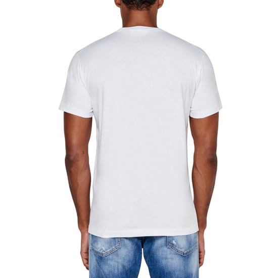 Camiseta Blanca Con El Logo De La Hoja De Arce Pequeña De Dsquared2 - Image 3