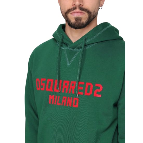 Chándal Verde Con Logotipo De Milán De Dsquared2 - Image 5
