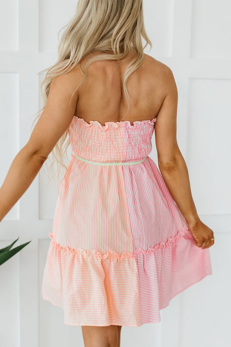 Vestido sin mangas a rayas - Image 3