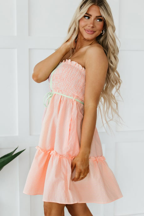 Vestido sin mangas a rayas - Image 4