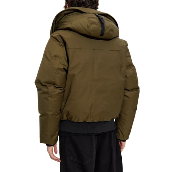 Chaqueta Bomber Con Capucha Verde Militar Techno Down De Dsquared2 - Image 3