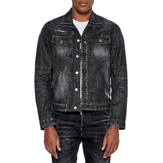 Chaqueta Vaquera Negra De Lavado Fácil Dsquared2 - Image 4