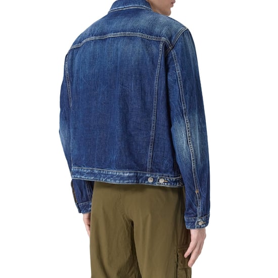Chaqueta Vaquera Carpintero Dark Semplice De Dsquared2 En Azul Marino - Image 3