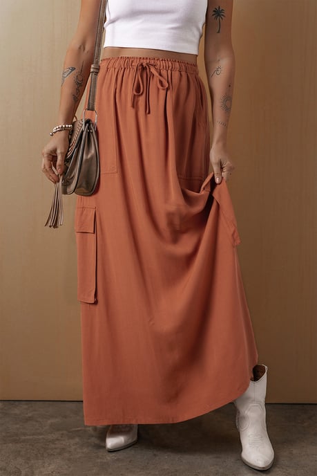 Falda Maxi con Bolsillos Cargo - Image 2