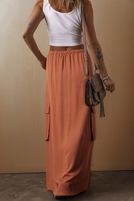 Falda Maxi con Bolsillos Cargo - Image 6