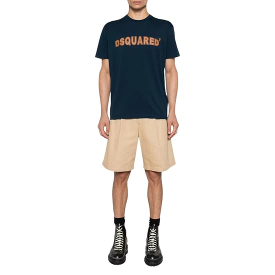 Camiseta Azul Marino Cool Fit De Dsquared2 - Image 4