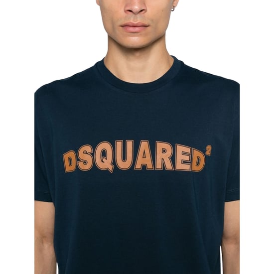 Camiseta Azul Marino Cool Fit De Dsquared2 - Image 6