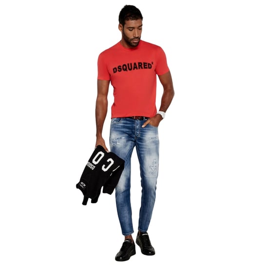 Camiseta Roja Con El Logotipo De Dsquared2 - Image 6