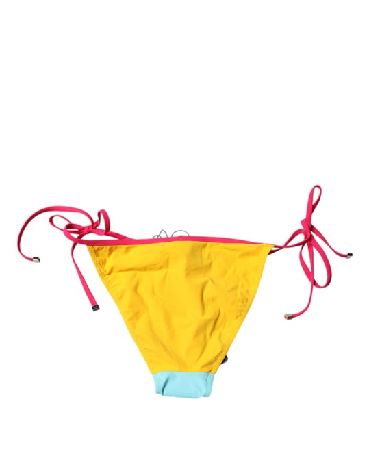 Bañador de bikini a rayas de colores - Image 4