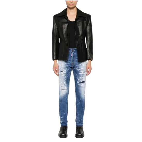 Vaqueros Cool Guy De Dsquared2 En Azul Marino - Image 4