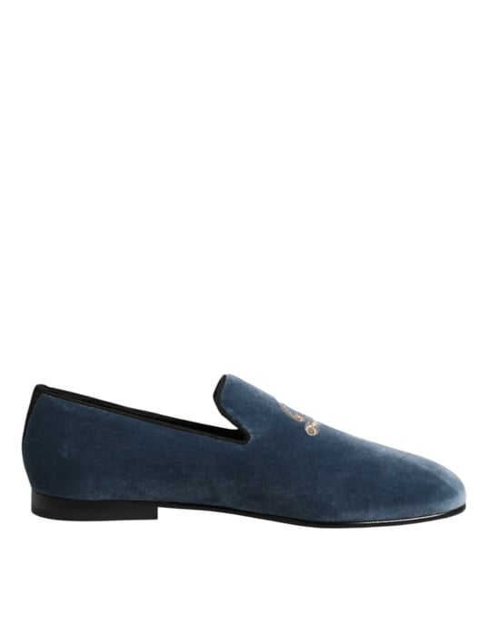 Mocasín de terciopelo bordado - Image 1