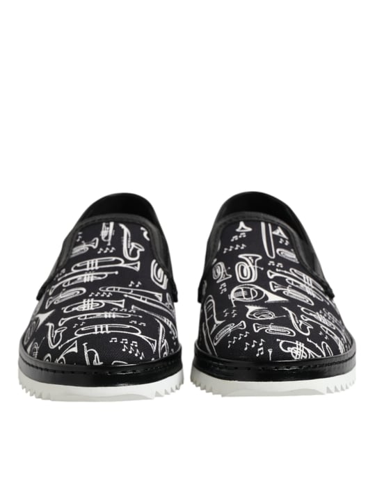 Mocasines Slipon de Lona Impresa - Image 2