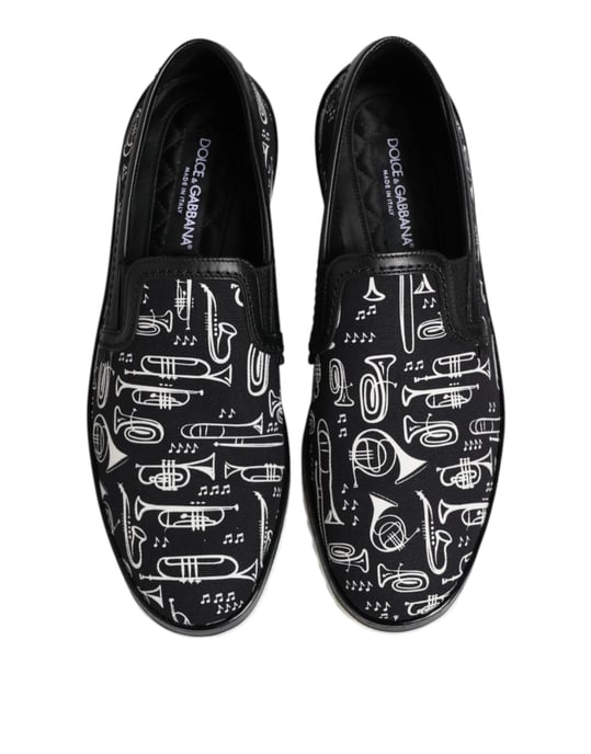 Mocasines Slipon de Lona Impresa - Image 3