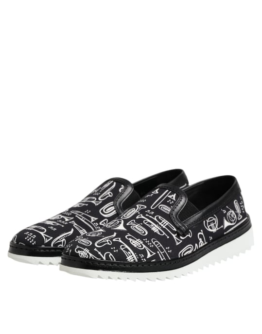 Mocasines Slipon de Lona Impresa - Image 4