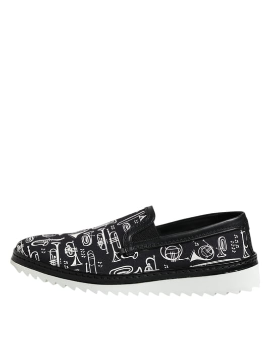 Mocasines Slipon de Lona Impresa - Image 6