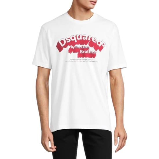 Camiseta Blanca Con Logo Flocado De Dsquared2 - Image 3