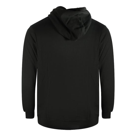 Sudadera negra con logo cortado de Diesel Denim Division - Image 2