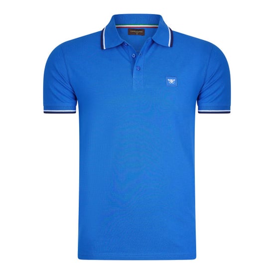 Cappuccino Italia Polo Applique Pique Azul - Image 1