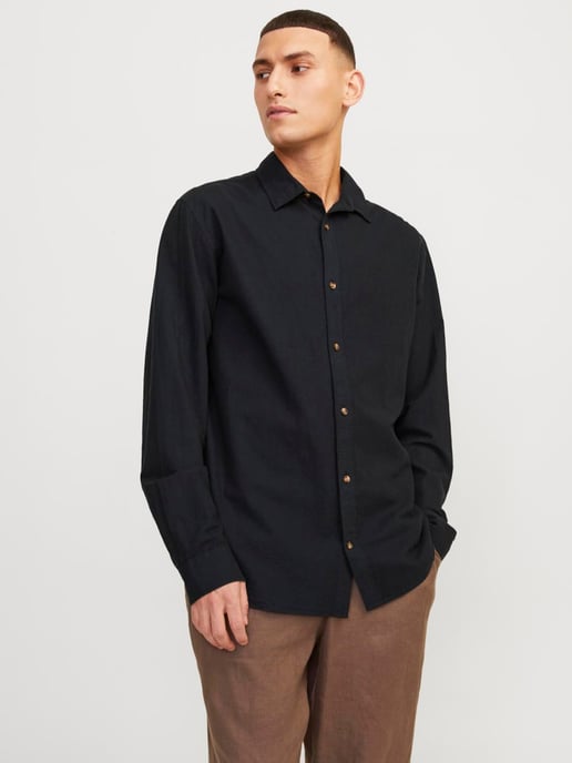 Jack & Jones Linnen Shirt  Negro - Image 2