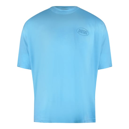 Camiseta Azul Con El Logotipo De Diesel Montone - Image 1