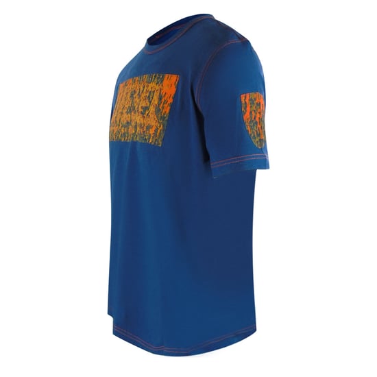 Camiseta Azul Con Logos De Diesel Block - Image 3