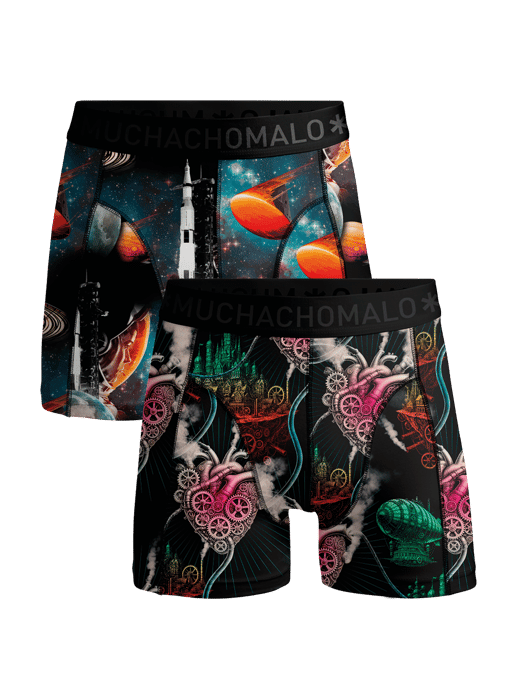 Muchachomalo Bóxers para Hombre - Pack de 2 - Ropa Interior para Hombres - Image 1