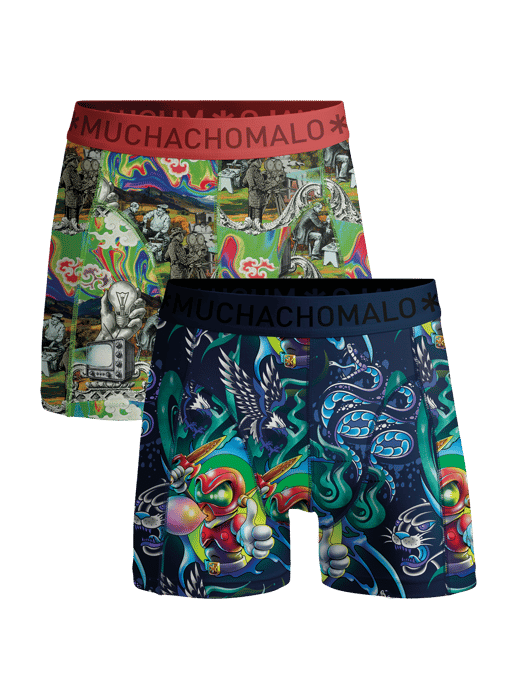 Muchachomalo Bóxers para Hombre - Pack de 2 - Ropa Interior para Hombres - Image 1