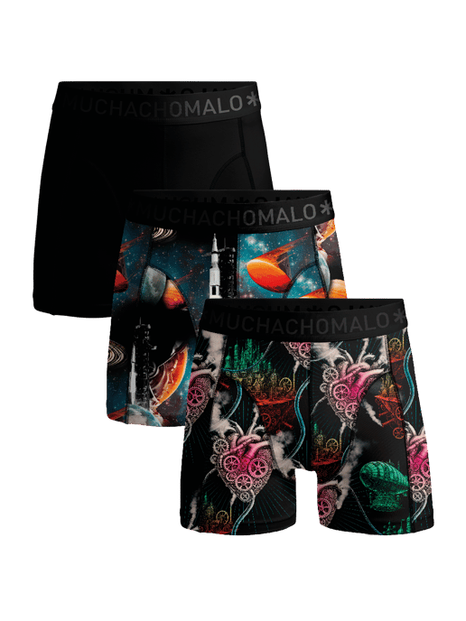 Muchachomalo Bóxers para Hombre - Pack de 3 - Ropa Interior para Hombres - Image 1