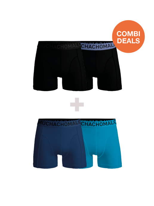 Muchachomalo - Paquete de 2 + Boxershorts de 2 Paquetes para Hombre - Oferta Combi - Image 1