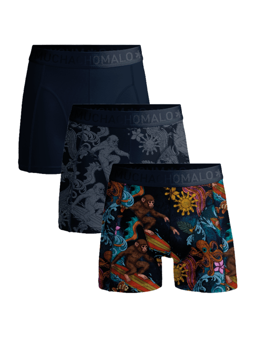 Muchachomalo Bóxers para Hombre - Pack de 3 - Ropa Interior para Hombres - Image 1