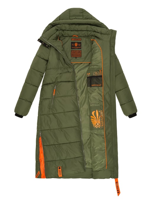 Navahoo abrigo acolchado de invierno para mujer Kristallblume – Cálido & Moderno - Image 3