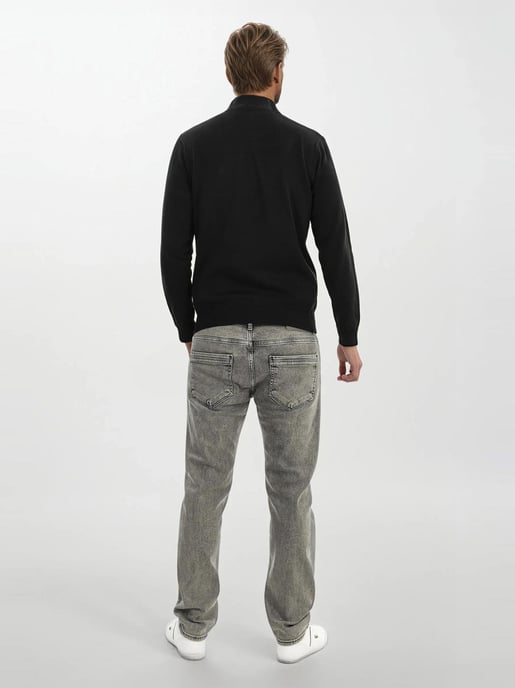 Jersey de punto Half-Zip para hombre U.S. POLO ASSN. USKnooxx de algodón y viscosa - Image 6