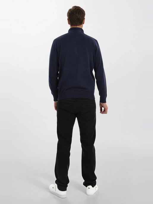 Jersey de punto Half-Zip para hombre U.S. POLO ASSN. USKnooxx de algodón y viscosa - Image 6