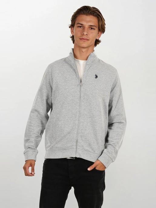 Chaqueta sudadera para hombre U.S. POLO ASSN. USKiian de algodón con cremallera - Image 5