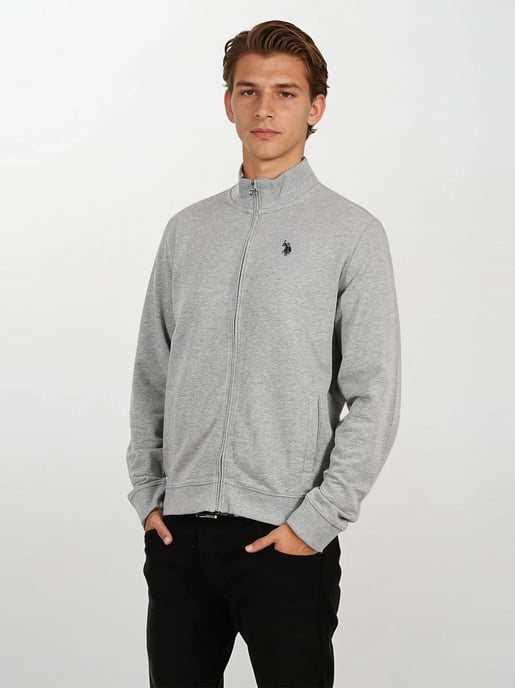 Chaqueta sudadera para hombre U.S. POLO ASSN. USKiian de algodón con cremallera - Image 6