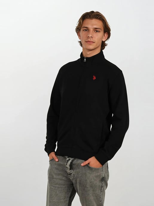 Chaqueta sudadera para hombre U.S. POLO ASSN. USKiian de algodón con cremallera - Image 6