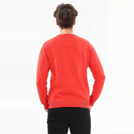 Jersey de cuello en V para hombre U.S. POLO ASSN. Classic Fit de algodón y viscosa - Image 5