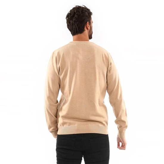 Jersey de cuello en V para hombre U.S. POLO ASSN. Classic Fit de algodón y viscosa - Image 5