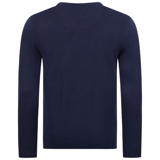 Jersey de cuello en V para hombre U.S. POLO ASSN. Classic Fit de algodón y viscosa - Image 2