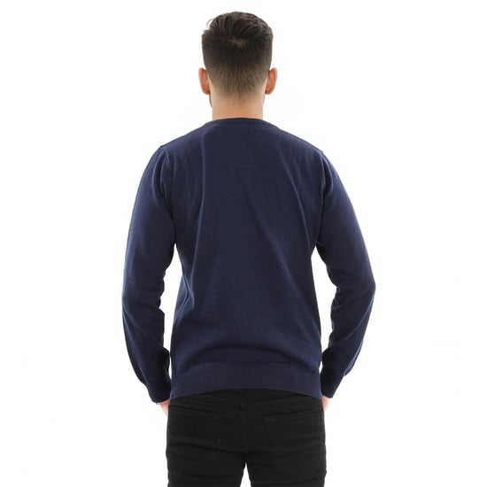 Jersey de cuello en V para hombre U.S. POLO ASSN. Classic Fit de algodón y viscosa - Image 5