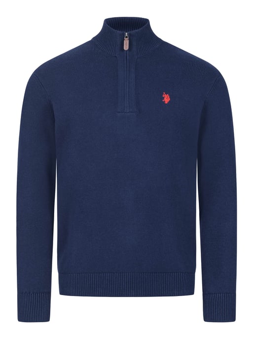 Jersey Troyer para hombre U.S. POLO ASSN. USLogaan de algodón - Image 1
