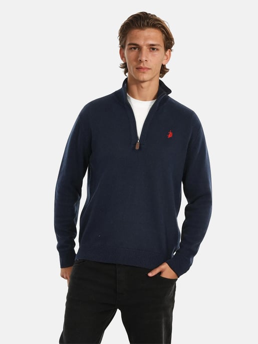 Jersey Troyer para hombre U.S. POLO ASSN. USLogaan de algodón - Image 4