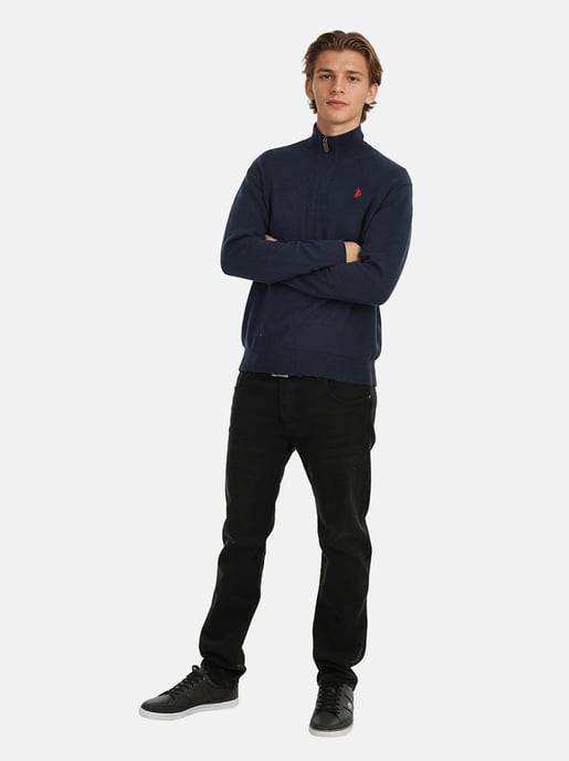 Jersey Troyer para hombre U.S. POLO ASSN. USLogaan de algodón - Image 6