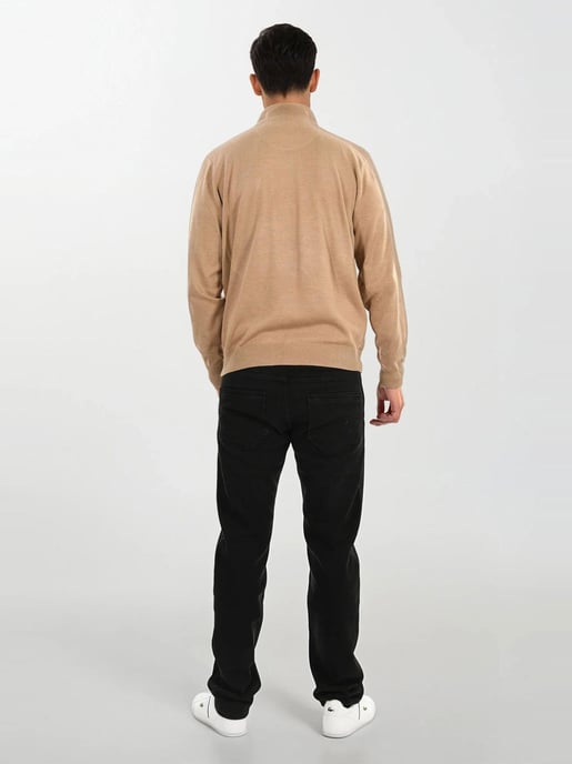 Jersey de punto Half-Zip para hombre U.S. POLO ASSN. USKnooxx de algodón y viscosa - Image 6