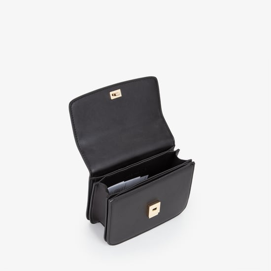 Bolso de mano para mujer Mario Valentino de polietileno negro - Image 4