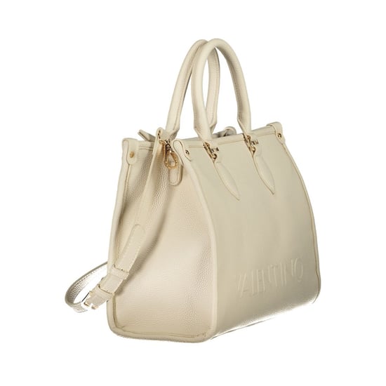 Bolso de Mano de Polietileno Beige Mario Valentino - Image 3