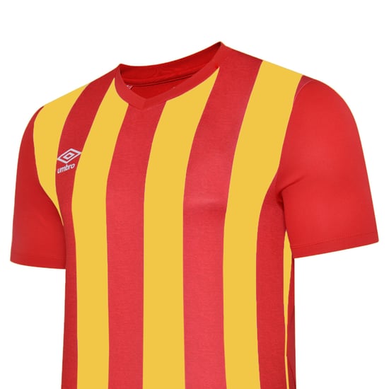 Umbro Childrens/Kids Ramone Jersey (Vermillion/Yellow) - Image 5