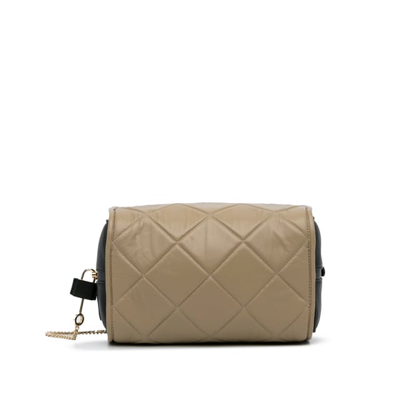 Bolso de cadena de piel acolchada - Image 5