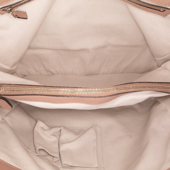 Bolso de piel Tote de bambú - Image 4